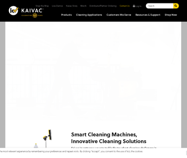 Kaivac Cleaning Systems; Dont Just Clean It tackles