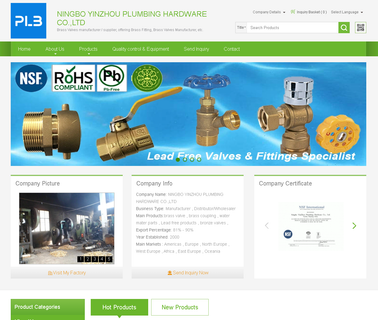 Ningbo Jiangdong Plumbing Hardware brass plumbing
