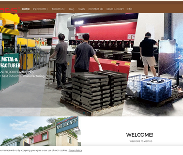 Foshan Nanhai Joyings Metal & Plastic displays slatwall