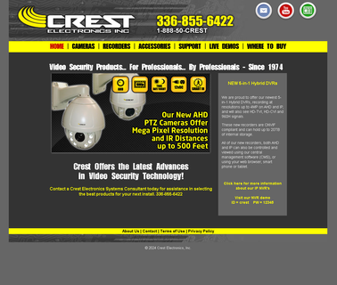 Crest Electronics dvrs