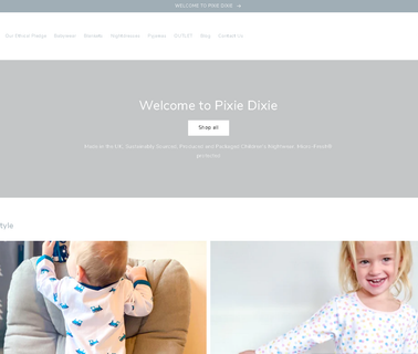 Pixie Dixie childrens cotton