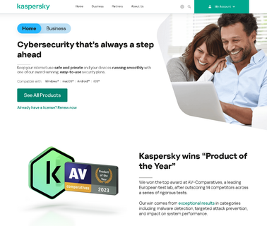 Kaspersky Lab anti spyware software