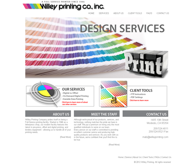 Willey Printing - Modesto California labels stamping