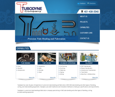 Tubodyne Company Home dies tube