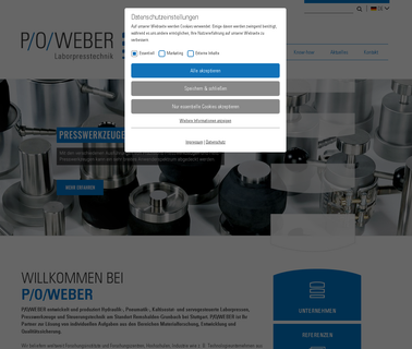 Paul Otto Weber Maschinen weber