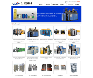 Lingma Plastic Machinery Of Huangyan automatic bottle blowing machinery