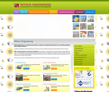 Mitsun Engineering seed oil mill