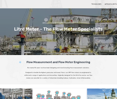 Litre Meter Limited water gas flow meters