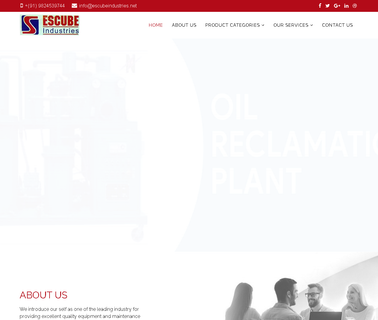 Escube Industries pumps transformer