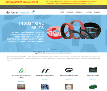 Montana International automotive rubber timing belt