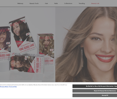 Revlon stylized