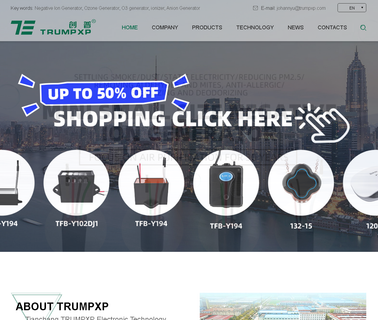 Tianchang Trump Electronics Factory ion water purifier