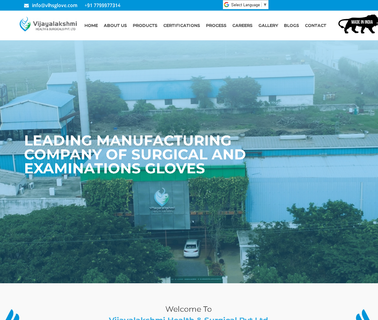 Vijayalakshmi Health & Surgical gloves non