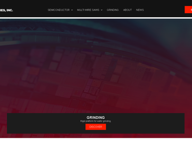 Gti Technologies Semiconductor Carbon Fiber and Metalworking dicing machines