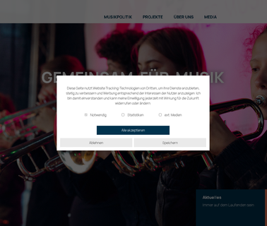 Deutscher Musikrat instruments civil