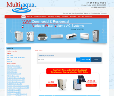 Multiaqua chiller fan