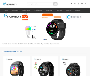 Shenzhen Morrison Electronics kids tracker watch