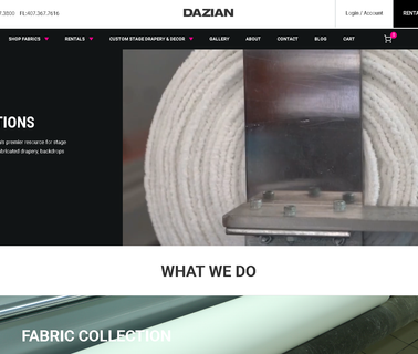 Dazian custom drops