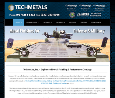 Techmetals, Inc first part