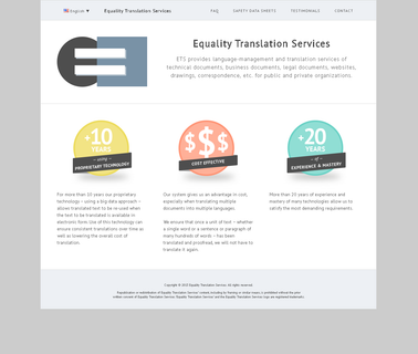 Equality Translation Services chemicals mill