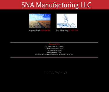 Sna Manufacturing Llc components manufacturing