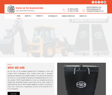 Fsem Auto Radiators genset cummins