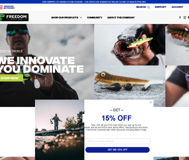 Freedom Tackle Corp. lures
