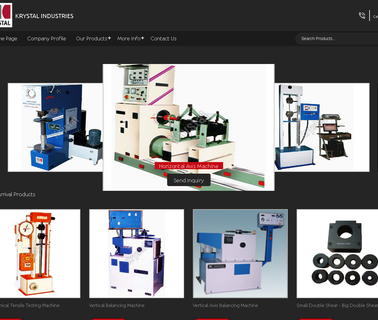 Krystal Equipments rockwell testers