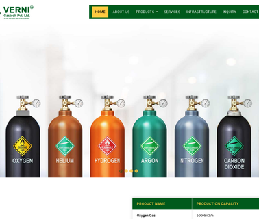 Verni Gastech calibration gases