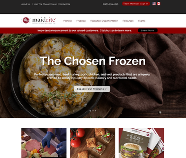 Maid-Rite Specialty Foods raw meat