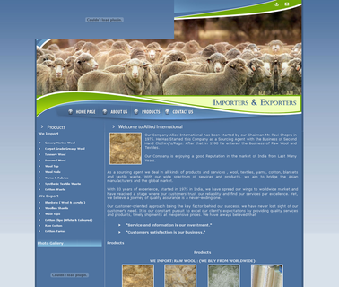 Allied International cotton bedding cloth