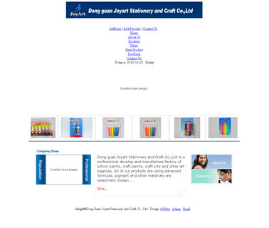 Dongguan Joyart Stationery and Craft face paint
