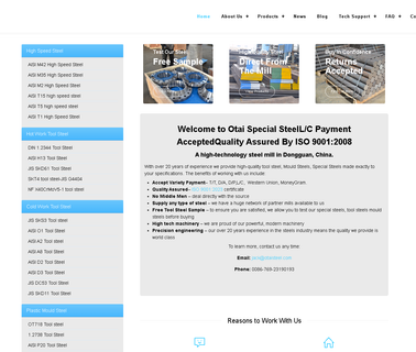Dongguan City Yaoteng Special Steel forged round steel bar
