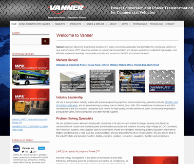 Vanner Inc isolators converters