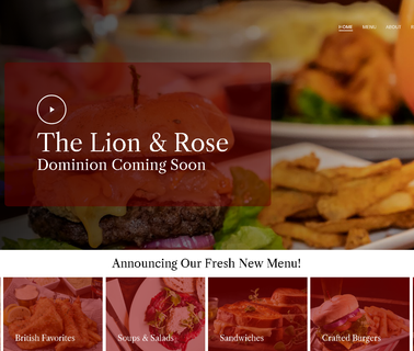 The Lion and Rose bar grill