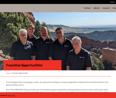 Furniture Medic appointments scheduler