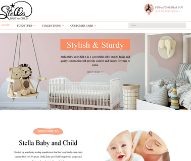 Stella Baby and Child baby changing tables