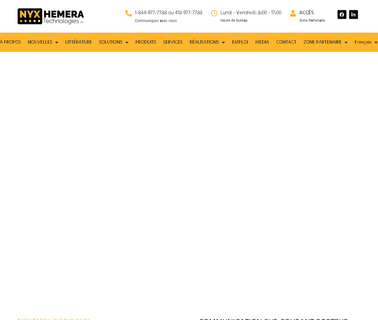 Nyx Hemera Technologies; leds sensors