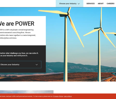 Power Engineers serving facilities