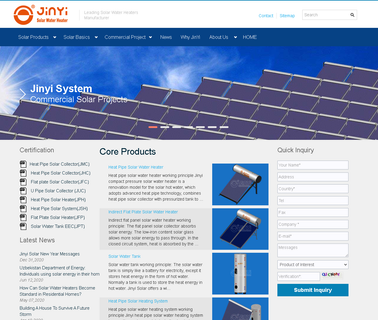 Jinyi Solar Energy Technology integrated heaters