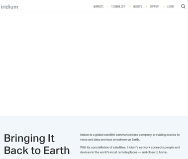 Iridium Communications iridium