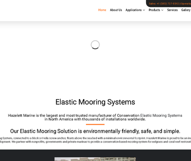 Hazelett Marine mooring