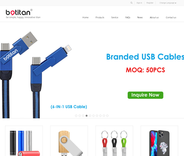 Batitan Electronic promotional usb flash drive