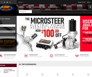 Flaming River Industires batteries chassis