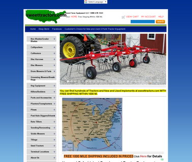 Sweet Farm Equipment Co., mowers roto