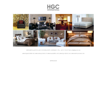 Hgc International Gmbh bedding covers
