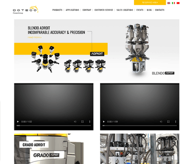 Home - Doteco gravimetric volumetric blenders