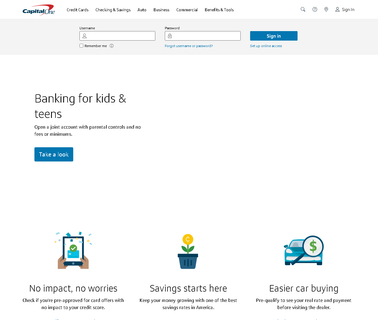 Home - Capital One business booth