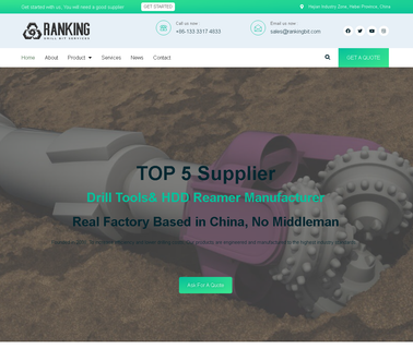 Hebei Ranking Bit Manufacture tci tricone