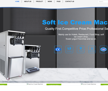 Guangzhou Miken Electric Manufacturing frozen yogurt machine